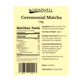 Ceremonial Grade AA Matcha for Barista 1Kg