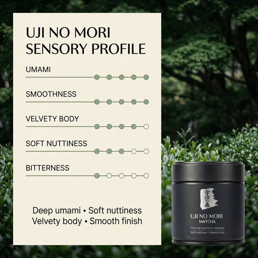 Uji no Mori Matcha Green Tea, 30g, from Wazuka
