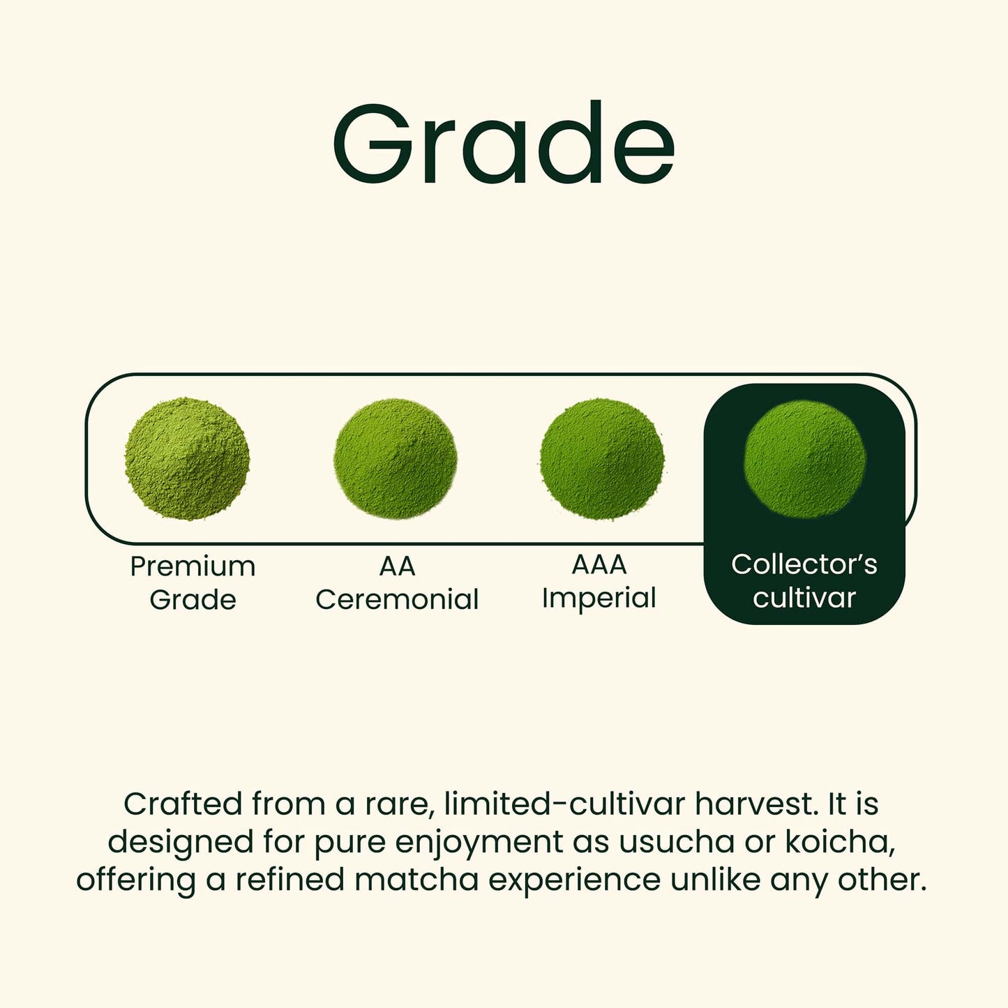 Kyoto Uji Ceremonial Grade Matcha 30g Tenmyo Cultivar Limited Edition